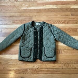 Quilted Jacket in Green